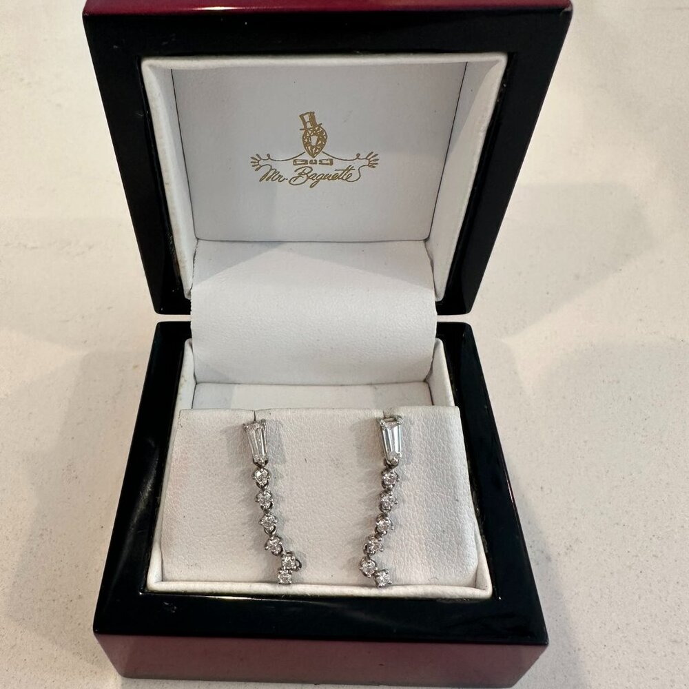 Greg Nichols Diamond Drop Earrings